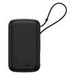 Baseus External battery QPow Pro+ 10000mAh, 22.5W, Lightning, 2xType-C, USB, USB-C cable, Black