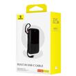 Baseus External battery QPow Pro+ 10000mAh, 22.5W, Lightning, 2xType-C, USB, USB-C cable, Black