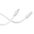 Baseus External battery QPow Pro+ 10000mAh, 22.5W, Lightning, 2xType-C, USB, USB-C cable 30 cm, White