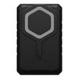 UAG Externer Akku Rugged 10.000 mAh, Magnetic Wireless, 20 W, mit Ständer, Schwarz/Grau
