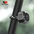 Allarme antifurto per bicicletta, moto, bicicletta elettrica, e-bike, scooter, triciclo, West Biking, 4,6 x 4,6 x 3,5 cm, nero