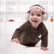 Casque anti-bruit pour bébés, offre une protection auditive, SNR 23, rose, ALPINE Muffy Baby Pink ALP24951