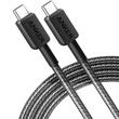 Câble Anker 322 Type-C vers Type-C 60 W, 1,8 m, noir