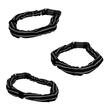 Catena antifurto riflettente per bicicletta, Fischer, con codice, lunghezza 80 cm, spessore maglia in acciaio 8 mm