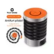 Mini antifurto pieghevole per bicicletta, monopattino, monopattino, acciaio inox 45 al carbonio spessore 5 mm, antitaglio, serratura a codice, West Biking, compatto e resistente, lunghezza 88 cm
