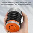 Mini antifurto pieghevole per bicicletta, monopattino, monopattino, acciaio inox 45 al carbonio spessore 5 mm, antitaglio, serratura a codice, West Biking, compatto e resistente, lunghezza 88 cm