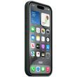 Custodia originale Apple FineWoven per iPhone 15 Plus, MagSafe, Evergreen