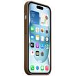 Custodia originale Apple FineWoven per iPhone 15 Plus, MagSafe, tortora