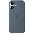 Originele Apple siliconenhoes MagSafe iPhone 17 ankerblauw