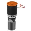 Campingkocher, tragbar, Gas, Piezo-Zündung, 3 in 1, 2200 W, Edelstahl, mit Topf, NEO