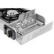 Smarter Campingkocher, tragbar, 2,06 kW, ein Brenner, piezoelektrische Zündung, 36x31x9 cm, Kemper
