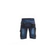 Pantaloni scurti de lucru tip blugi, slim fit, model Denim, marimea LD/54, Dedra
