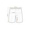 Pantaloni scurti de lucru tip blugi, slim fit, model Denim, marimea XXL/58, Dedra