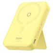 Baseus External battery MagPro Magnetic 5000mAh, 20W, MagSafe, USB-C, Type-C cable, 3A, 30cm, Yellow