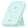 Baseus External battery MagPro Magnetic 5000mAh, 20W, MagSafe, USB-C, Type-C cable, 3A, 30cm, Mint