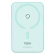 Baseus External battery MagPro Magnetic 5000mAh, 20W, MagSafe, USB-C, Type-C cable, 3A, 30cm, Mint