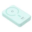 Baseus External battery MagPro Magnetic 5000mAh, 20W, MagSafe, USB-C, Type-C cable, 3A, 30cm, Mint