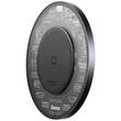 Baseus Wireless Simple 2 induktives Ladegerät, 15 W mit Typ-C-auf-Typ-C-Kabel, Schwarz