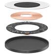 Baseus Wireless Simple 2 induktives Ladegerät, 15 W mit Typ-C-auf-Typ-C-Kabel, Schwarz