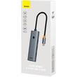 Baseus Multihub UltraJoy Type-C a 4 x USB 3.0 Grigio