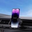 Baseus Auto Support UltraControl Pro per parabrezza e cruscotto, Nero