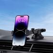 Baseus Auto Support UltraControl Pro per parabrezza e cruscotto, Nero
