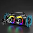 Altoparlante portatile Joyroom Bluetooth 2500mAh, 40W, con luci RGB, Nero