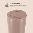 Tazza termica Burga Double Pink in acciaio inossidabile, 470 ml