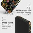 Funda para iPhone 15 Burga Bloomy Garden de doble capa