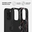 Burga-hoesje dubbellaags roségoud marmer iPhone 16 Pro