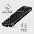 Burga-hoesje dubbellaags roségoud marmer iPhone 16 Pro