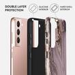 Custodia Burga Dual Layer Golden Taupe per Samsung Galaxy S22 Plus