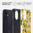 iPhone 12 / 12 Pro Burga Dual Layer Lemon Juice case