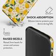 iPhone 12 / 12 Pro Burga Dual Layer Lemon Juice case