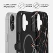 Burga Case Dual Layer Magsafe Roségold Marmor iPhone 17