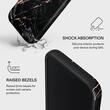 Burga Case Dual Layer Magsafe Roségold Marmor iPhone 17