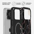 Burga Case Dual Layer Magsafe Rose Gold Marble iPhone 17 Pro Max