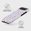 Funda Burga Husa de doble capa Magsafe Wildflower para iPhone Air
