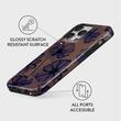Burga Husa Velluto Notte Doppio Strato iPhone 15 Pro Max