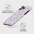 iPhone 13 Pro Burga Dual Layer Wildflower Hülle