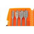 Flat drill bits for wood, set of 8, 12-32 mm, Richmann Exclusive