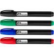 Pennarello indelebile, spesso, 4 colori, (set da 36 pz), RICHMANN