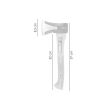 Hache à fendre, queue en fibre, manche en caoutchouc, 1 kg, 8,5x37 cm, Richmann Exclusive