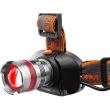 Lampada frontale con zoom, LED CREE, 3 W, 160 lumen, angolo regolabile, ESCLUSIVA RICHMANN