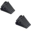 Wielkeg, resistent rubber, Roll Fast, 20 x 15 x 10 cm, set van 2 stuks, zwart