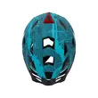 Casco de ciclismo con protección para bicicleta con LED, PROLINE Urban Plus New York, Fischer, unisex, talla S/M 52 - 59 cm, turquesa