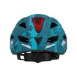 Casco de ciclismo con protección para bicicleta con LED, PROLINE Urban Plus New York, Fischer, unisex, talla S/M 52 - 59 cm, turquesa