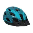 Casco de ciclismo con protección para bicicleta con LED, PROLINE Urban Plus New York, Fischer, unisex, talla S/M 52 - 59 cm, turquesa