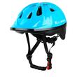 Casco da bicicletta per bambini, skateboard, equitazione, protezione per il mento, rete anti-insetti, con sistema di regolazione, taglia S/M (52-56 cm), EPS+PVC, West Biking, azzurro