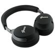 Casque Bluetooth Guess ANC/ENC supra-auriculaire avec logo en métal sans fil, noir